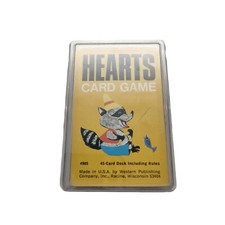 Vintage 1960s Hearts Card Game Whitman Great Condition Complete 4494 With Case