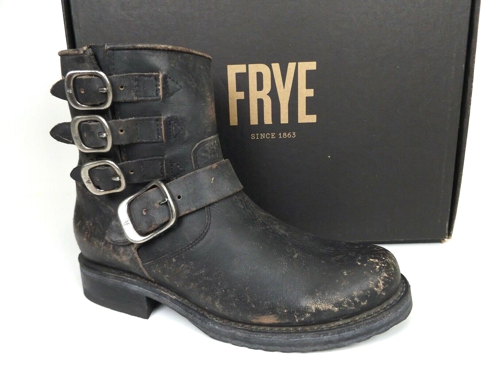Frye Veronica Belted Short Womens Boots 
