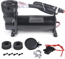 200 PSI Air Compressor For Air Suspension Air Horns, Bags & Air Tanks Black