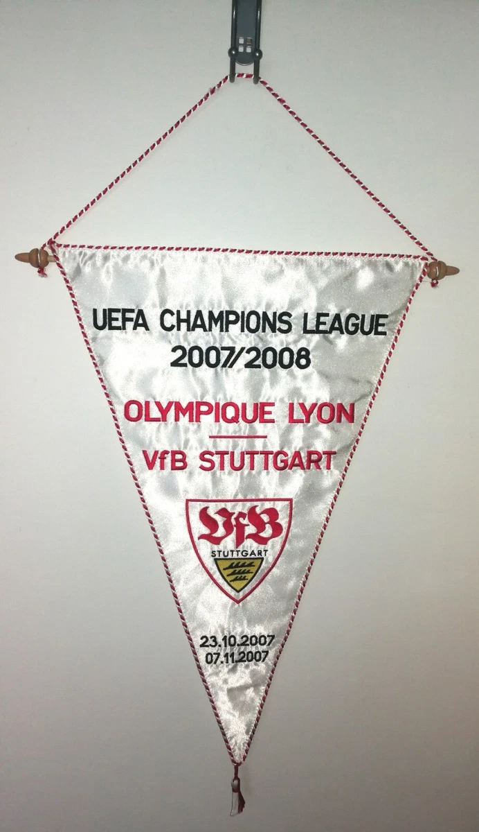 Fanion AJ Auxerre Milan AC UEFA 85/86 - Bon état, Collection Vintage