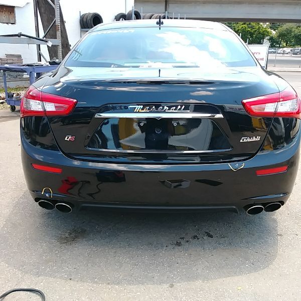 2014 2015 2016 Maserati Ghibli left muffler