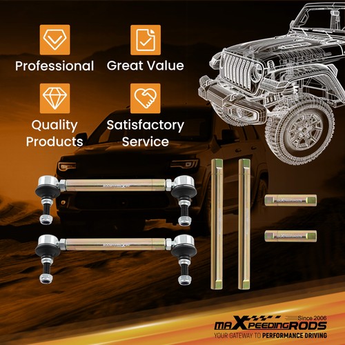 Adjustable Rear Lower Control Camber Arm Front Sway Bar End Link for BMW E36 E46 - Picture 3 of 12