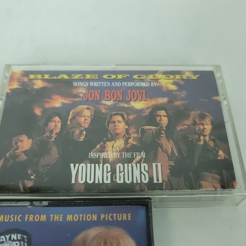 Cassette Tapes Quiet Riot Wayne's Stairway to Heaven Young Guns 2 Lot of 4 - Picture 3 of 6