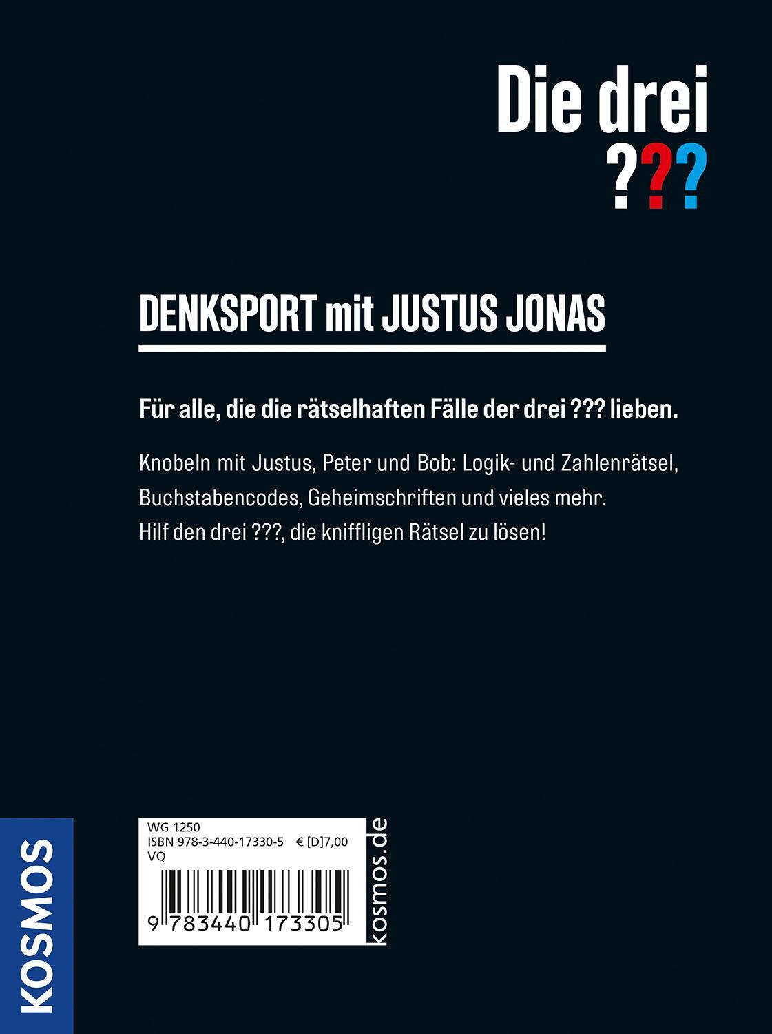 Thumbnail - Nina Schiefelbein Die Drei ??? Denksport Mit Justus Jonas