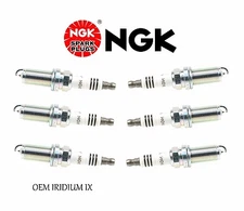 6 New OEM IRIDIUM IX LFR5AIX-11 Premium Spark Plugs For Nissan 350Z