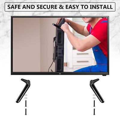 Universal TV Ständer Füße - Ersatz TV Sockel Für LED & Plasma Fernseher