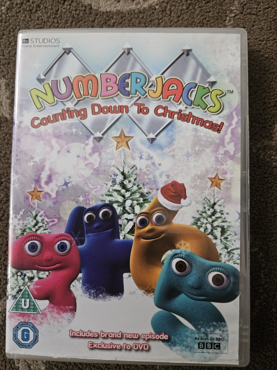 NUMBERJACKS COUNTING DOWN TO CHRISTMAS DVD KIDS | eBay
