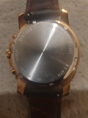 ❤️ Fossil Grant Rose Chronograph Watch For Repair #22 - Picture 5 of 10
