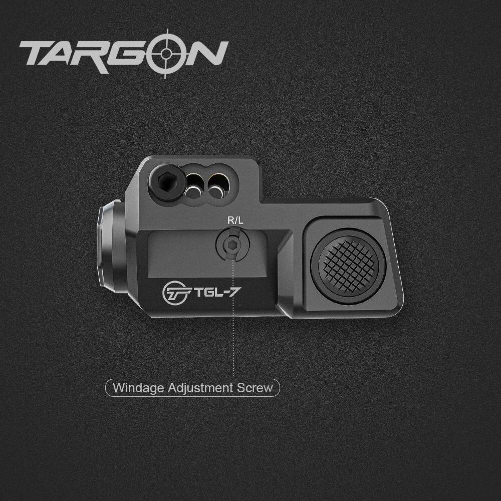 GREEN LASER SIGHT FOR PISTOL RECHARGEABLE BATTERY SUBCOMPACT TO