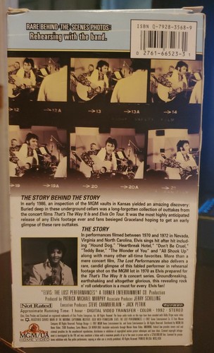 Elvis Presley The Lost Performances VHS - Bild 2 von 7