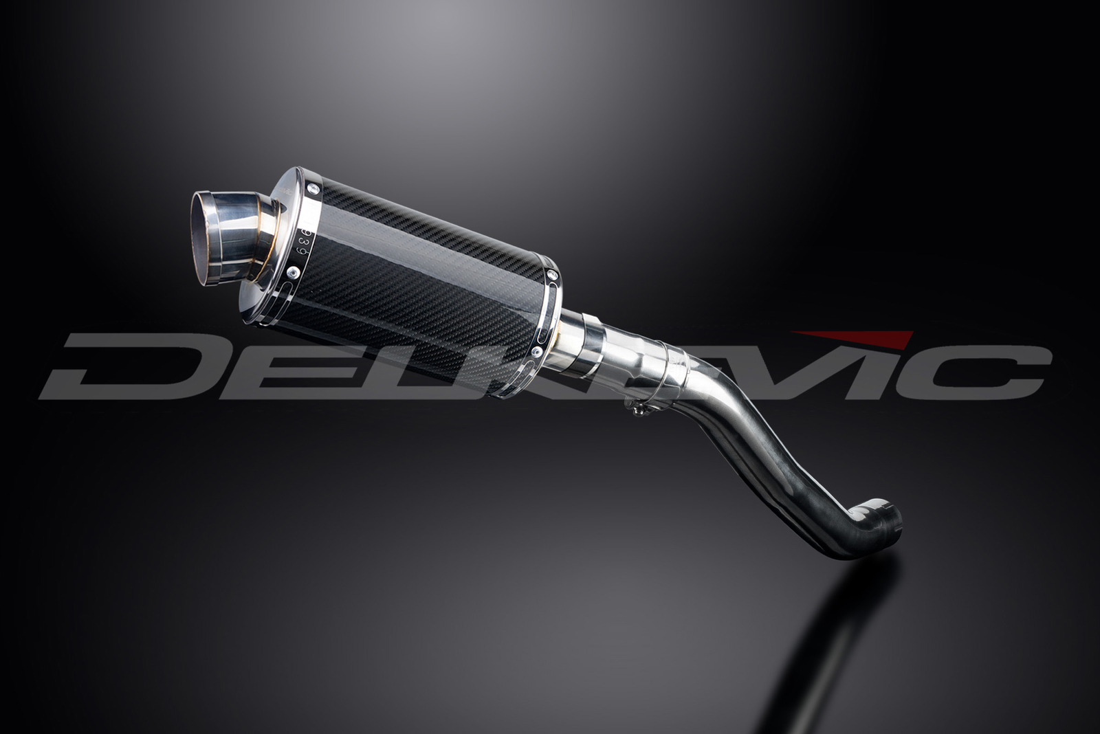 KAWASAKI Z750 20042006 225mm OVAL CARBON SILENCER EXHAUST KIT eBay