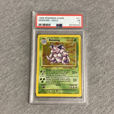1999 Nidoking-Holo 1ed PSA5