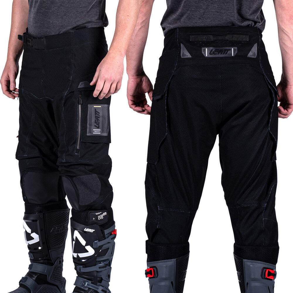 LEATT PANT ADVENTURE RALLY STEALTH BLACK 38 UK