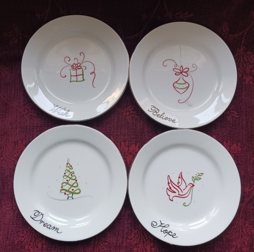 St Nicholas Square TIS THE SEASON 6 in. Dessert/Pie/O'rdoerve Plates - Set/12 - Picture 4 of 9