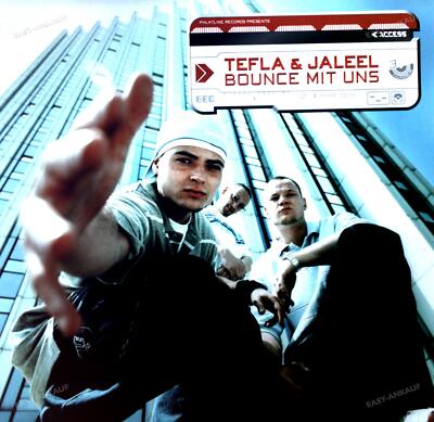 Tefla & Jaleel - Bounce Mit Uns Maxi (VG+/VG+) '