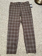Tommy Hilfiger Dress Plaid Pants Size 8 NEW