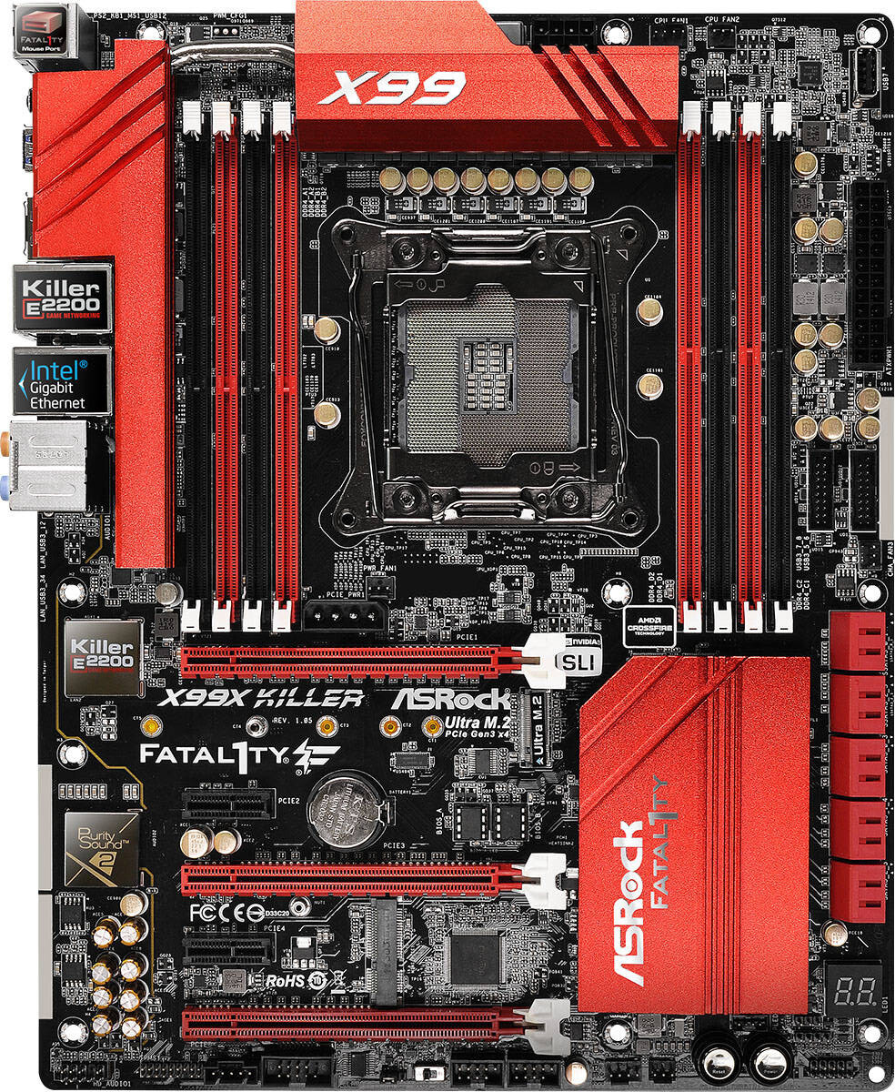 For ASROCK X99X Killer Motherboard LGA2011 DDR4 ATX Mainboard | eBay