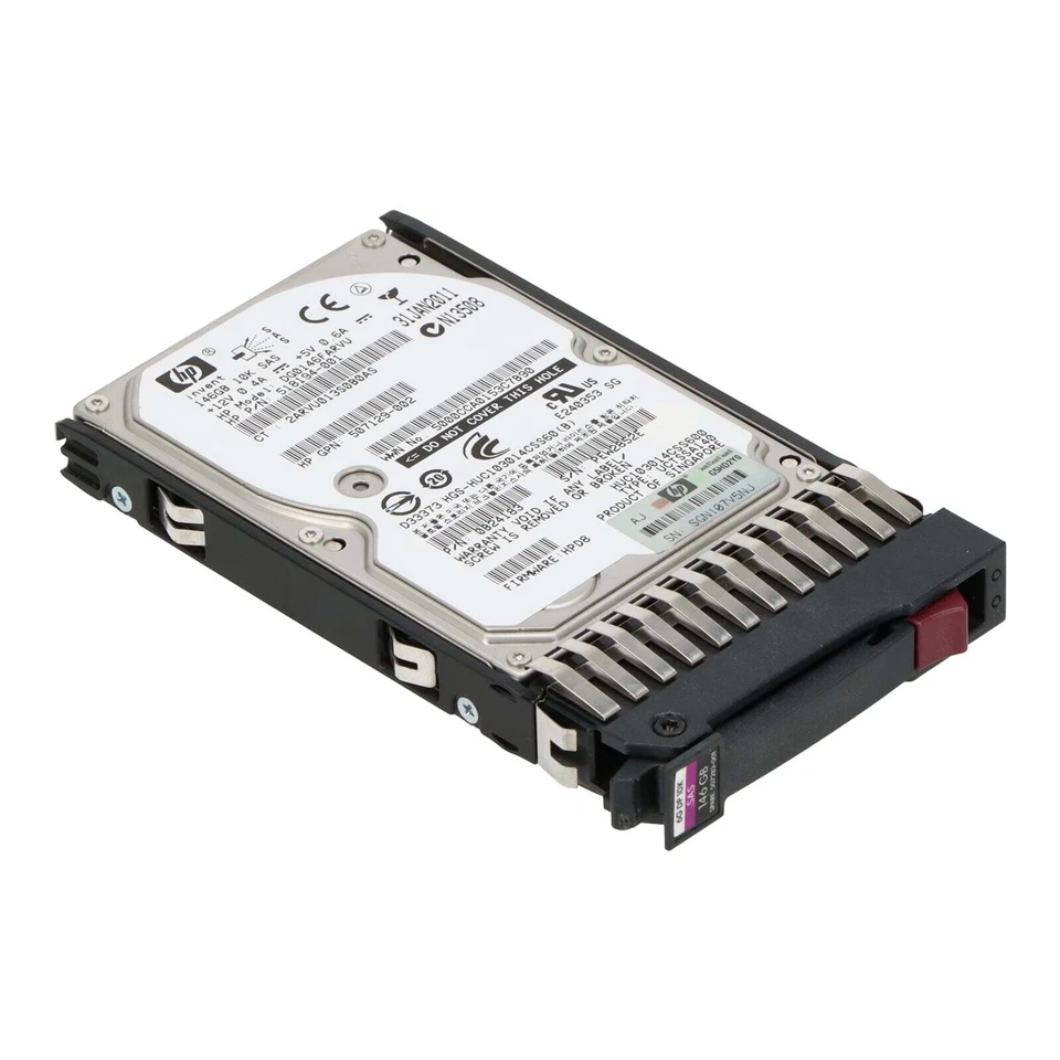 HP SAS-Festplatte 146GB 10k SAS 6G DP DL385 G6 - 507125-B21