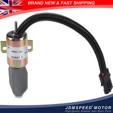 24V Fuel Shutoff Solenoid Stop Motor For JCB JS130 JS160 JS180 JS240 332/J5060