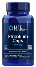 Life Extension Strontium Caps [Bone Health] 750 mg, 90 vegetarian capsules