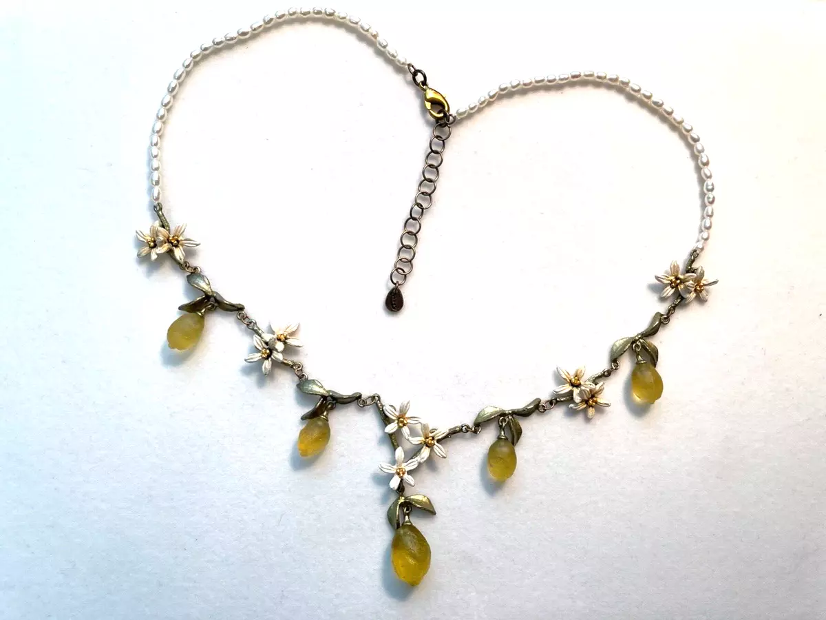 Michael Michaud Retired Lemon Drop Necklace 9223 eBay