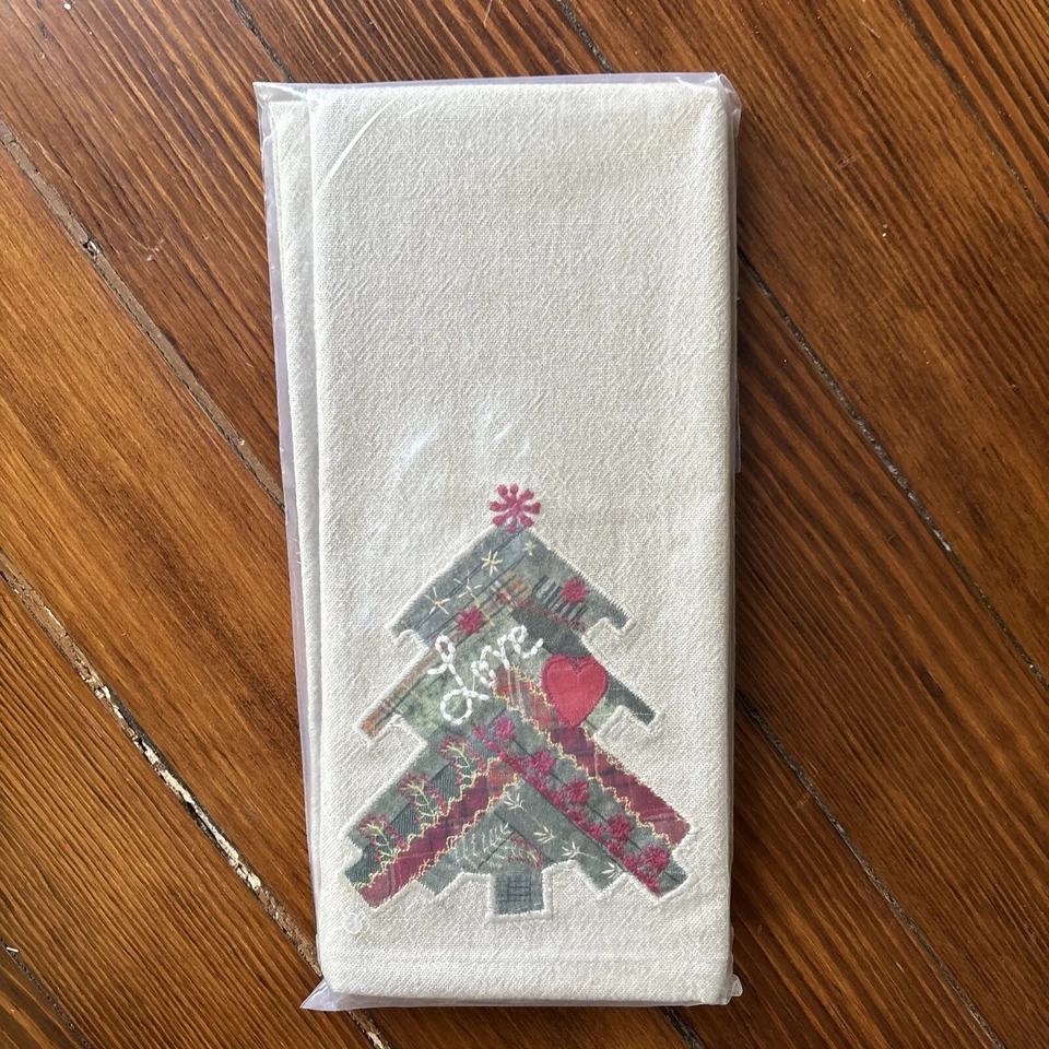 Cerámica granero toalla mano cocina baño vacaciones Navidad Disney cena fiesta SET 2 Foto 4 de 4