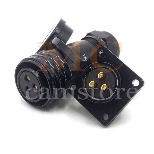WEIPU SA20 2 3 4 5 6 7 9 12Pin Aviation Plug + Socket Cable waterproof Connector - Picture 9 of 14