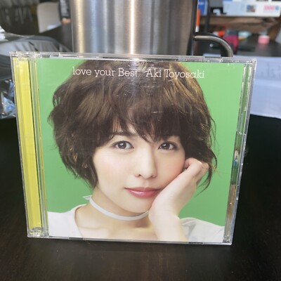 豊崎愛生 love your Best Analog Selection Toyosaki Aki Love Your Best First Limited Edition CD DVD Japan