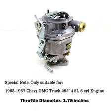 New Rochester Bv Carburetor 1963- 1967 Chevy Gmc Truck 292 4.8l 6 Cyl Engine New Rochester Bv Carburetor 1963- 1967 Chevy Gmc Truck 292 4.8l 6 Cyl Engine