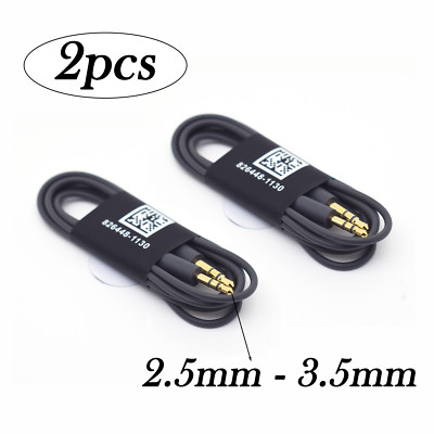 6pcs 1.1M 2.5mm to 3.5mm M/M Audio Cable for Bose QC45 QC35II NC700 Headphones