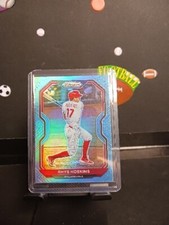 2021 Panini Prizm Baseball Rhys Hoskins teal Base #167