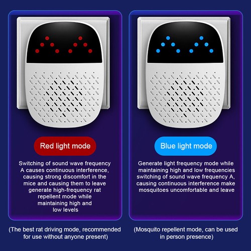 5/10Pcs Ultrasonic Pest Control Repeller AU Plug-in Reject Rat Mouse Mice Spider - Picture 11 of 20