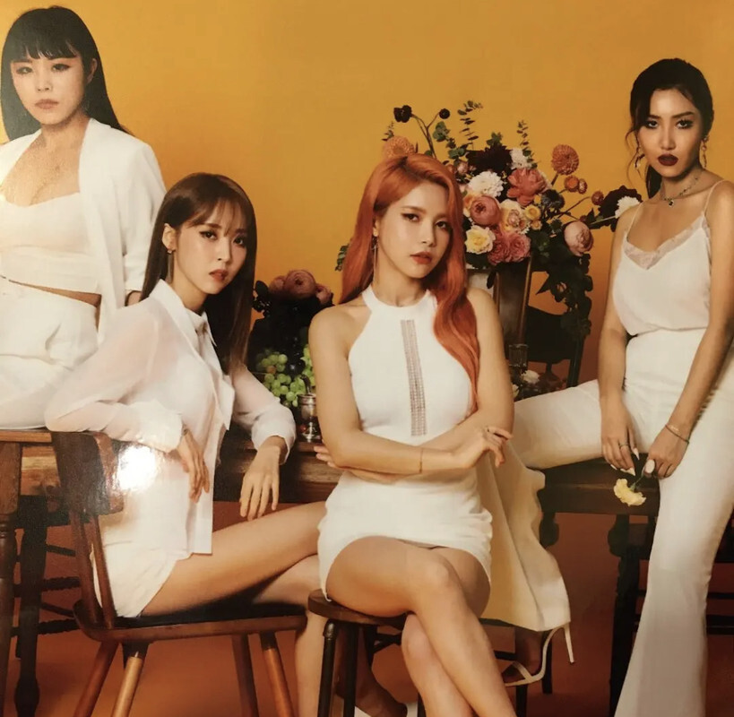 MAMAMOO アルバム4枚セット MAMAMOO HMV Limited Winning Panel 4 person version Size 42