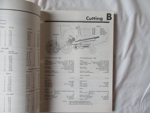 1975 White 8600 8800 harvest boss combine repair shop service manual - Picture 3 of 10