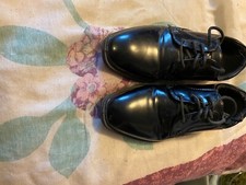 Boys black dress shoes, good condition 