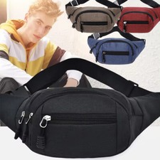 Fanny Pack Belt waist Bag Cross body Sling Shoulder Travel Sport Pouch Men Women