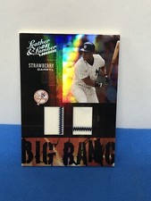 2005 Leather & Lumber Big Bang Darryl Strawberry Jersey 84/100 BB-7 Yankees