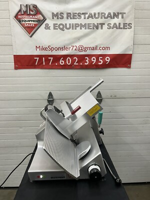 Bizerba GSP H Manual Deli Slicer Fully Refurbished, Tested And Working