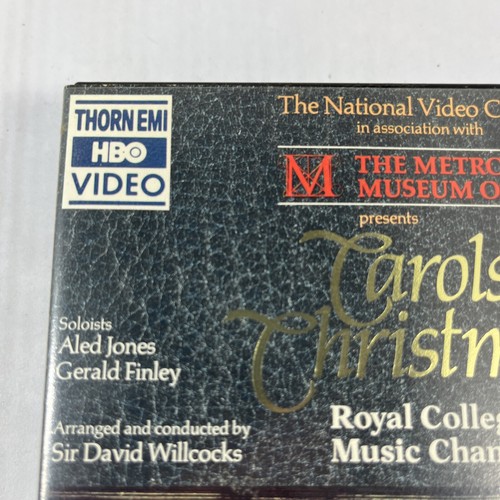 Carols For Christmas At Royal College Of Music Chamber Choir VHS - Picture 9 of 9