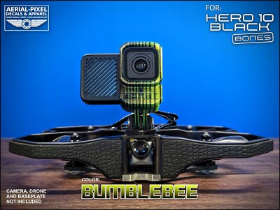 GoPro Hero 10 Black Bones Protector Mount for FPV - 2 Color - Pick GoPro Hero 10 Black Bones Protector Mount for FPV - 2 Color - Pick