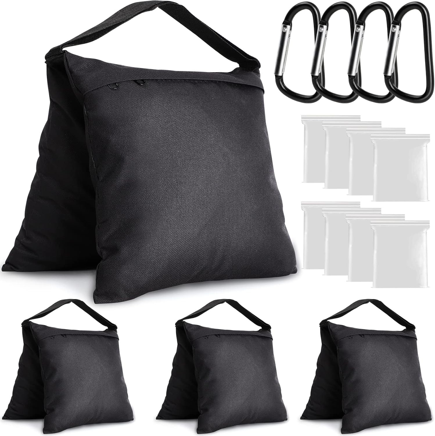 Aimosen 4 Packs Sandbags Weight Bags for Light Stand Photography Video Equipment