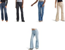 Wrangler Women's High Rise Fierce Flare Jeans