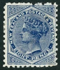 New Zealand   1882-98  Scott # 66    Mint Hinged