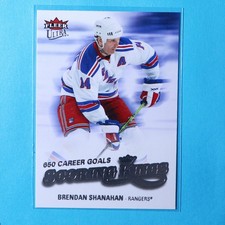 2008-09 Fleer Ultra Scoring Kings #SK17 Brendan Shanahan - New York Rangers