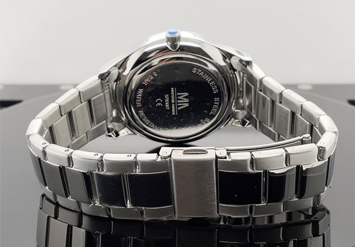 SCHMUCKJAGD HERREN SOLAR UHR BLAUES ZB, MIT EDELSTAHL ARMBAND+ DATUM - Bild 2 von 3