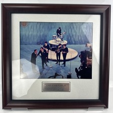 The Beatles The Fab Four Ed Sullivan Show Debut 1964 Framed Picture Free Ship