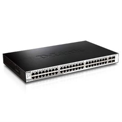 D-Link DGS-1210-52 managed L2 1U Schwarz Netzwerk-Switch