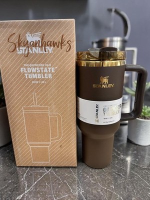 Stanley Chocolate Gold Quencher 40oz Tumbler Flowstate H2.0