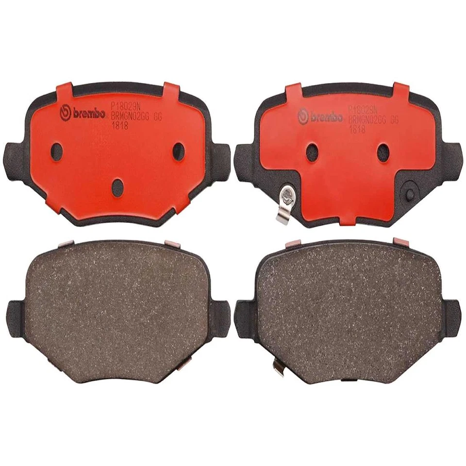 Juego de pastillas de freno traseras Brembo de cerámica para Chrysler Dodge Journey Ram C/V VW Routan Foto 2 de 2