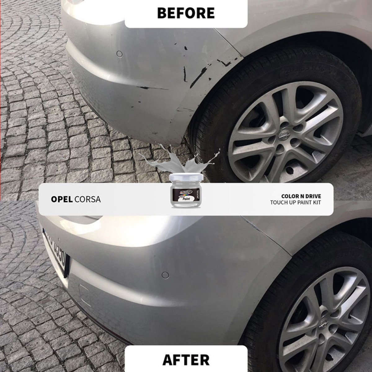Lexus LS460 Touch Up Paint – Premium White Pearl 077 Scratch